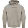 PRO STANDARD Mens NBA Wingspan Fleece Crewneck Sweatshirt(Taupe)