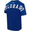 PRO STANDARD Mens NHL Wingspan Cotton Short Sleeve Tee(Dodger Blue)