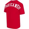 PRO STANDARD Mens NHL Wingspan Cotton Short Sleeve Tee(Red)