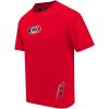 PRO STANDARD Mens NHL Wingspan Cotton Short Sleeve Tee(Red)