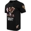 Pro Standard Men’s College Campus Ransom Standard Short Sleeve Tee(Black)