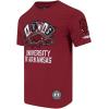 Pro Standard Men’s College Campus Ransom Standard Short Sleeve Tee(Cardinal Red)