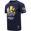 Pro Standard Men’s College Campus Ransom Standard Short Sleeve Tee(Midnight Navy)