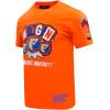Pro Standard Men’s College Campus Ransom Standard Short Sleeve Tee(Orange)