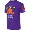Pro Standard Men’s College Campus Ransom Standard Short Sleeve Tee(Purple)