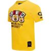 Pro Standard Men’s College Campus Ransom Standard Short Sleeve Tee(Yellow)