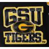 Pro Standard Mens College Classic Chenille Stacked Logo Short Sleeve Tee(Black)