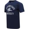 Pro Standard Mens College Classic Chenille Stacked Logo Short Sleeve Tee(Team Color)