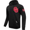 Pro Standard Mens College University Of Oklahoma Classic Chenille Pull Over Hoodie Cardinal Red L