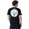 Pro Standard Mens NFL Mesh Button Down Top(Black/Yellow)