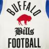Pro Standard Mens NFL Modern Originals Varsity Jacket(Eggshell/Royal Blue)