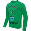 Pro Standard Mens NFL Old English Brushed Back French Terry Crewneck Sweatshirt(Kelly Green)
