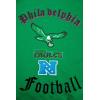 Pro Standard Mens NFL Old English Brushed Back French Terry Crewneck Sweatshirt(Kelly Green)
