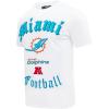 Pro Standard Mens NFL Old English Short Sleeve Tee(White)