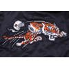 Pro Standard Mens NFL Retro Classics Satin Jacket(Black/Orange)