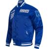 Pro Standard Mens NFL Retro Classics Satin Jacket(Dodger Blue)