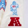 Pro Standard Mens NFL Retro Classics Satin Jacket(Eggshell/ University Blue)