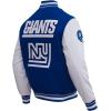 Pro Standard Mens NFL Retro Classics Varsity Jacket(Dodger Blue)