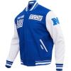 Pro Standard Mens NFL Retro Classics Varsity Jacket(Dodger Blue)