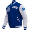 Pro Standard Mens NFL Retro Classics Varsity Jacket(Dodger Blue)