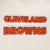 Pro Standard Mens NFL Retro Classics Varsity Jacket(Eggshell/ Brown)