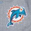 Pro Standard Mens NFL Retro Classics Varsity Jacket(Heather Grey/White/Black)