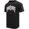 Pro Standard Mens Ohio State University Classic Chenille Short Sleeve Tee Black 3XL