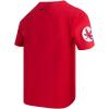 Pro Standard Mens Ohio State University Classic Chenille Short Sleeve Tee Red 3XL