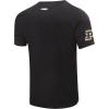 Pro Standard Mens Purdue University Classic Chenille Short Sleeve Tee Black XL