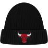 Pro Standard NBA Chicago Bulls Modern Originals Heavyweight Knit Beanie Unlined Cuffed Black Os