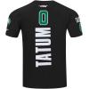 Pro Standard NBA Mens Mens NBA Boston Celtics Classic Player Cotton Short Sleeve Tee(Black)