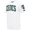 Pro Standard NBA Mens Mens NBA Boston Celtics Classic Player Cotton Short Sleeve Tee(White)