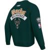 Pro Standard NBA mens Mens Nba Best of Fleece Crewneck Sweatshirt(Forest Green)