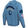 Pro Standard NBA mens Mens Nba Best of Fleece Crewneck Sweatshirt(Steel Blue)