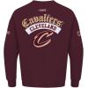 Pro Standard NBA mens Mens Nba Best of Fleece Crewneck Sweatshirt(Wine)