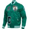 Pro Standard NBA mens Mens Nba Sublimated Satin Jacket(Kelly Green)