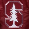 Pro Standard NCAA mens Mens College Classic Chenille Satin Jacket(Cardinal Red)