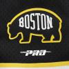 Pro Standard NHL Mens Mens NHL Mesh Button Down Top(Black/Yellow)
