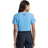 Pro Standard Women’s College Classic Chenille Short Sleeve Boxy Tee(University Blue)