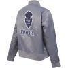 Pro Standard Womens College Classic Essentials Satin Jacket(Gray)