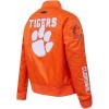 Pro Standard Womens College Classic Essentials Satin Jacket(Orange)