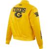 Pro Standard Womens College Classic Essentials Satin Jacket(Yellow)