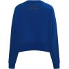 Pro Standard Womens NFL Classic Chenille Brushed Back French Terry Crewneck Sweatshirt(Dodger Blue)