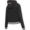 Pro Standard Womens NFL Mash Up Cropped Pullover Hoodie(Black)