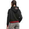 Pro Standard Womens NHL Retro Classics Brushed Back French Terry Cropped Pullover Hoodie(Black)