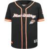 Big Boys WNBA Mesh Button Down Top(Black/Orange)