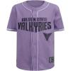 Big Boys WNBA Mesh Button Down Top(Lilac)