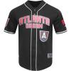 Mens WNBA Mesh Button Down Top(Black)