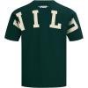 PRO STANDARD Mens NHL Wingspan Cotton Short Sleeve Tee(Forest Green)