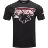 Pro Standard Mens Clark Atlanta University Classic Chenille Short Sleeve Tee Black L